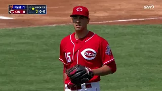 New York Mets at Cincinnati Reds-MLB August 31, 2017.