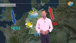 Wettervorhersage: Der erste Hitzetag des Jahres 2020 und die erste große Gewitterlage stehen an.