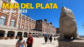 Caminando por MAR DEL PLATA (Walking Tour) | VERANO