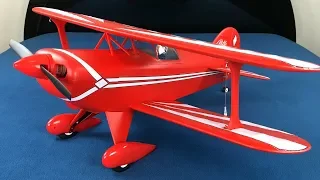 E-flite Pitts S-1S 850mm BNF Basic RC Biplane Unboxing & Review