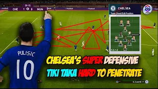 Chelsea's Super Defensive Tiki taka Hard to penetrate - PES 2021