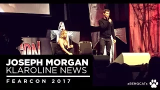 Klaroline News [Joseph Morgan at FearCon 2017] (audio only)