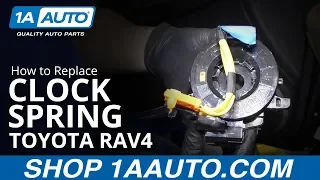 How to Replace Clock Spring 05-16 Toyota RAV4