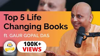 Top 5 Life Changing Book Recommendations By A Monk - @GaurGopalDas  | TheRanveerShow Clips