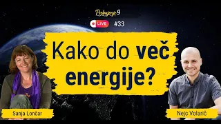 Kako do več energije? – (Sanja Lončar) – Prebujenje 9 #33