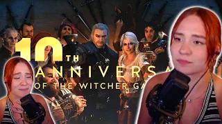 Witcher 10th Anniversary Video Reaction after just beating Witcher 3 in 2022