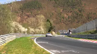 Mercedes-AMG GT Black Series test mule at the Nurburgring