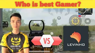 Tacaz VS  Levinho gamer competition ll Who is best Gamer ll Livik Map ll Black king Pubg