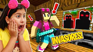 Minecraft - Tentaram invadir a nossa casa - EP#03