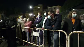 Retirada procesión de Os Caladiños Semana Santa de Ferrol 2022 Viernes Santo