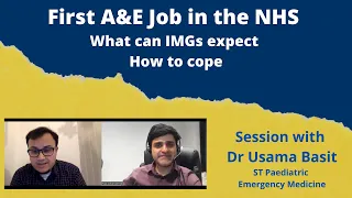 How to cope with first A&E job in the NHS