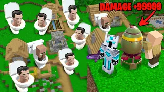 KITA MENGHANCURKAN SARANG MARKAS SKIBIDI TOILET TERBESAR YANG ADA DI MINECRAFT!!!