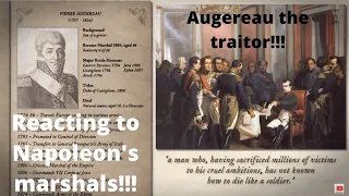 Augereau the traitor! History Buff reacts to: Napoleon's Marshals from Epic History-epidode 2;Part 1