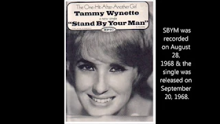 Tammy Wynette -  Stand By Your Man (1968 studio version)