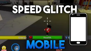 How to Speed Glitch on Mobile (EASY) | Da Hood