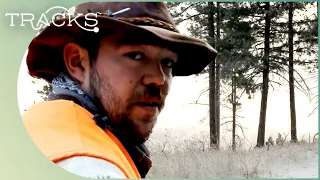 How To Survive Off The Land In The Winter | Sasquatch Mountain Man | TRACKS