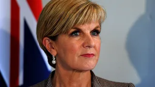 Bishop splits with Morrison's view on Australia-China relations