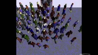 Controlling Agents in High-Density Crowd Simulation