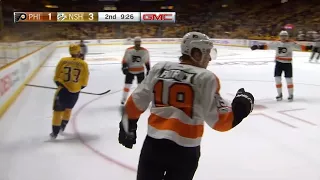 Nolan Patrick's First NHL Goal! - Philadelphia Flyers vs Nashville Predators 10/10/17