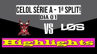 Offline Jungle vs Los Trainee - Dia 01 | Highlights | CELOL 2024