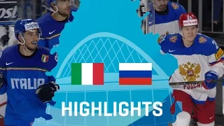 Italy - Russia | Highlights | #IIHFWorlds 2017