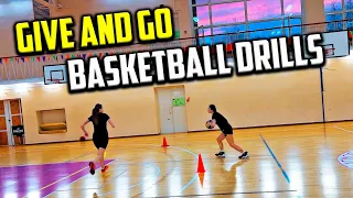 GIVE AND GO BASKETBALL DRILLS. ГИВ ЭНД ГОУ - ОТДАЛ ВЫШЕЛ БАСКЕТБОЛ УПРАЖНЕНИЯ