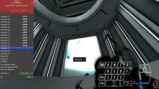 Portal Speedrun Out-of-Bounds 15:50.23