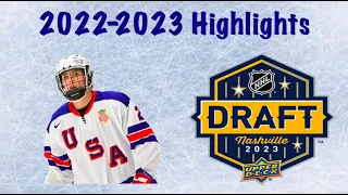 2023 NHL Draft : Will Smith - 22-23 Highlights (U18)