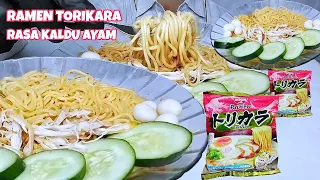 ASMR RAMEN TORIKARA RASA KALDU AYAM