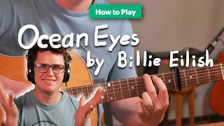 Ocean Eyes Guitar Tutorial // Billie Eilish [EASY}