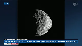 Nasa divulga fotos de asteroide potencialmente perigoso