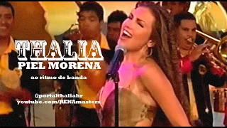 THALIA canta Piel Morena ao ritmo de banda mexicana - by @renaron