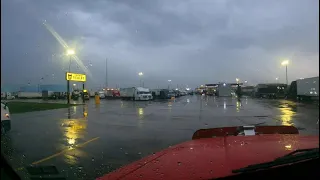 Truck stop Thunderstorm