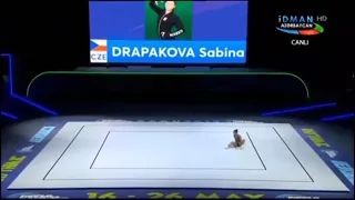 DRAPAKOVA Sabina (CZE) - JUNIORS IW Aerobic Gymnastics European Championships 2019