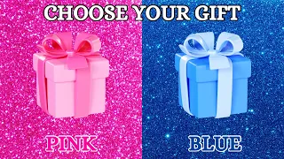 Choose Your Gift...! Pink or Blue 💖💙 2 Gift box challenge 🎁