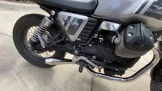 Moto Guzzi V7 Special with GTM 2-1 exhaust