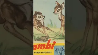 Cómo se hizo la película Bambi de Disney 🤔🦌 #Shorts