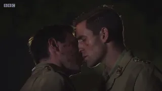 Michael & Thomas  - Their first kissing scene