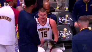 Jokic FIRED UP in the Huddle in Game 5
