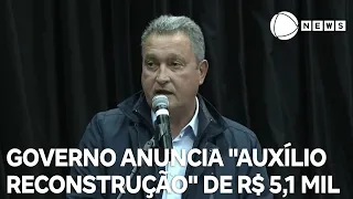 Governo anuncia "auxílio reconstrução" de R$ 5,1 mil para os atingidos pelas chuvas no RS