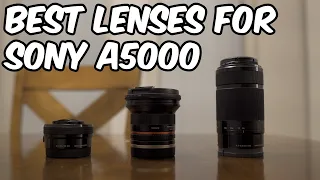 Best Lenses for Sony A5000