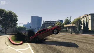 Muscle Car Wheelie Without Moving Forward!!! | GTA 5