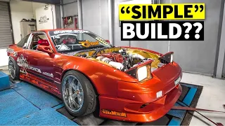 Will Hert’s “Simple” Honda K24 swapped 240sx BLOW UP again or MAKE POWER? // DYNO EVERYTHING