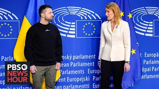 News Wrap: Zelenskyy asks European Parliament for more support for Ukraine