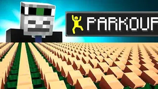 1 million villagers simulate parkour civilization