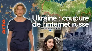 Ukraine - L’internet russe : coupé du monde ? - Le Dessous des cartes - L’essentiel | ARTE