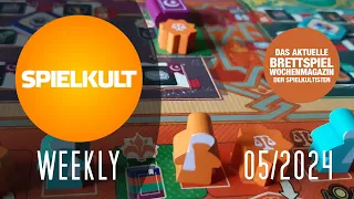 Weekly 05/2024 // Brettspiel-Reviews, Spieletreff, Vorschau