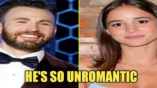 chris Evans reveals alba Baptista hasn't let him touch her since the got married