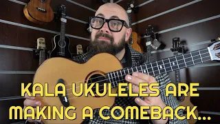 Excellent New Ukuleles from KALA...