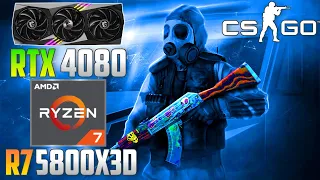 CS:GO : RTX 4080 + Ryzen 7 5800X3D | 4K - 1440p - 1080p | High & Low Settings